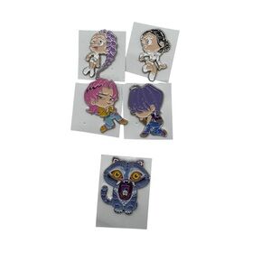 Netflix K-POP Demon Hunter Collectible Trading Pin Bundle Lot of 5